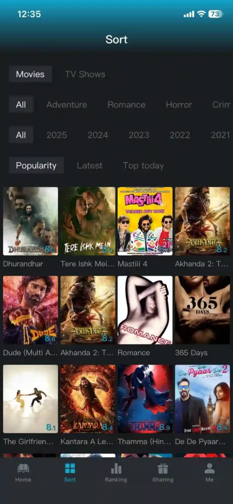 Streak Scholar Movie Apk 2